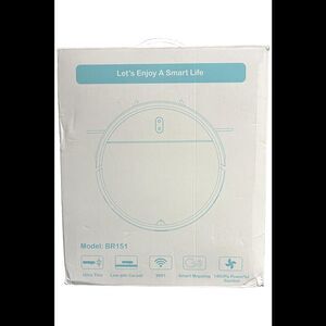 MAMNV BR151 Robot Vacuum and Mop Combo with APP/Remote